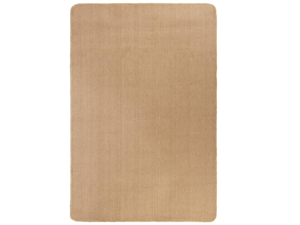 Area Rug, Area Rugs Vidaxl Bege Juta (160 X 230 Cm)