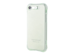 Capa de Telefone EOOCOO com flash de chamada verde transparente
