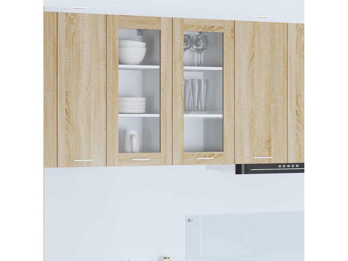 Vidaxl Armário Suspenso 2 Pcs Carvalho Sonoma 40 X 31 X 80 Cm