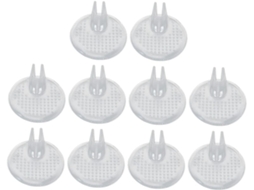 Palmilhas De Silicone Packove, 5 Pares, Autoadesivas, Em Gel Para A Parte Frontal Do Pé, Absorvem E Redistribuem A
