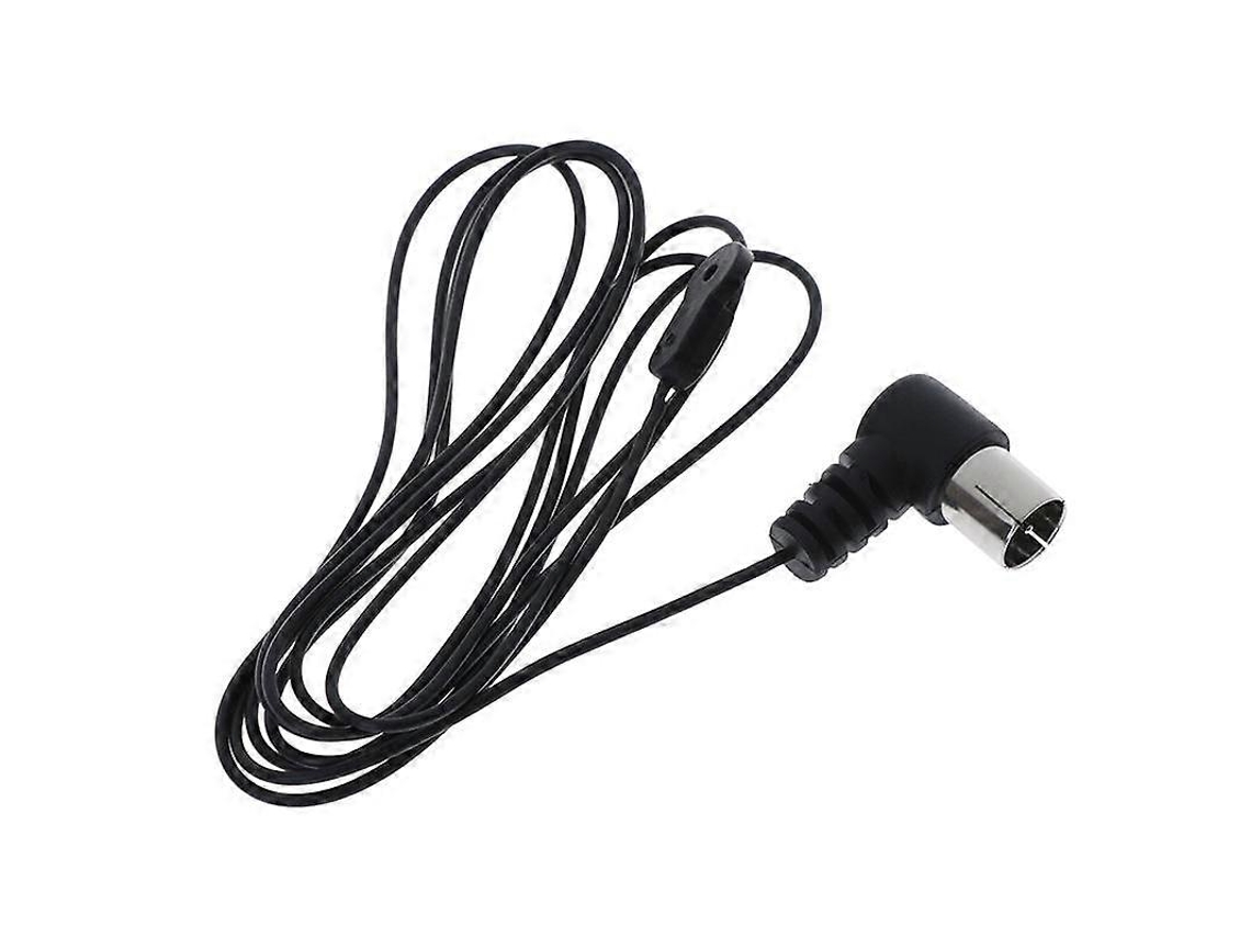 Cabo receptor de antena FM estéreo natural para rádio/hi-fi/DAB/TV Slowmoose