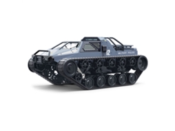 Carro Rc Jjrc C8812 Max Rtr 2.4g Cinza Duas Baterias Tanque Alta Velocidade Drift Off road Luz Led Proporcional Rotação 360° Brinquedo MDUG