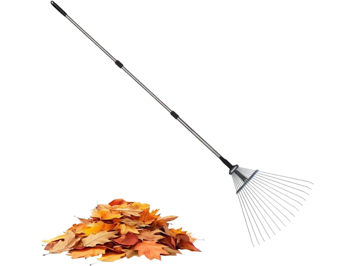 Ancinho Ergonômico De Metal Para Capinar