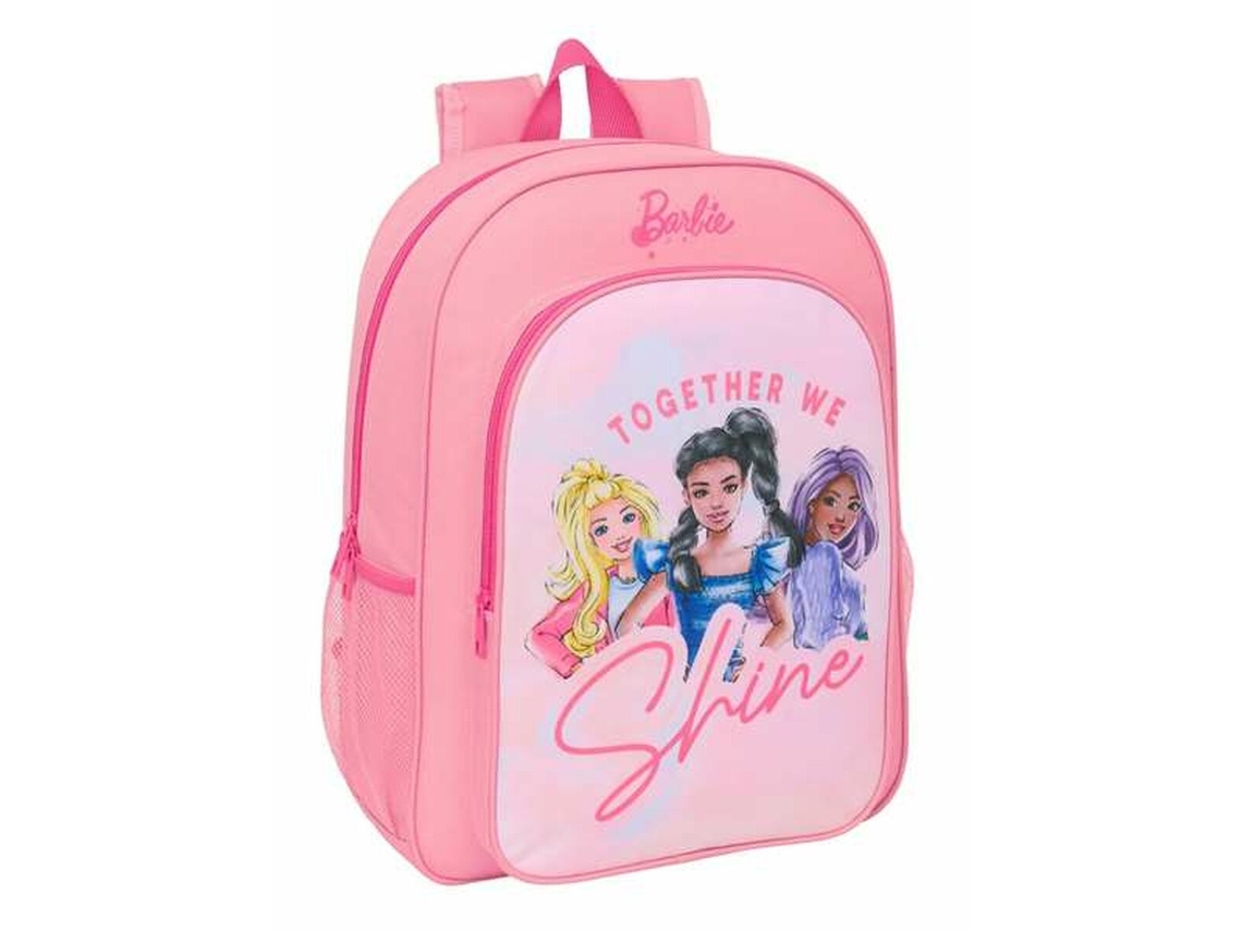 Mochila Escolar Rosa Barbie (33 x 42 x 14 cm)