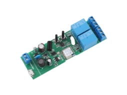 Módulo De Interruptor Inteligente Wifi Ewelink 2ch Ac85 250v Com Controle Remoto, Timer Other