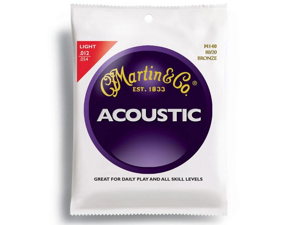 Set Cordas Guitarra Acústica M-140