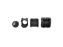 Lente Flywoo 155 Wide Fov Sem Vinhetas, Preta, de Substituição para Dji O4 Lite Air Unit. MDUG