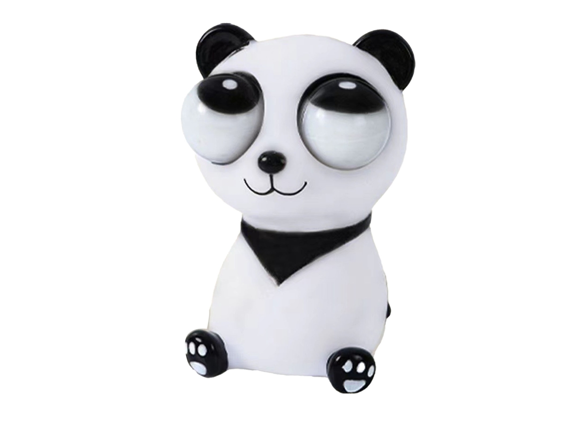 Mali brinquedo Sensorial de Alívio de Estresse com Olhos Pop Out para Crianças e Adultos Panda