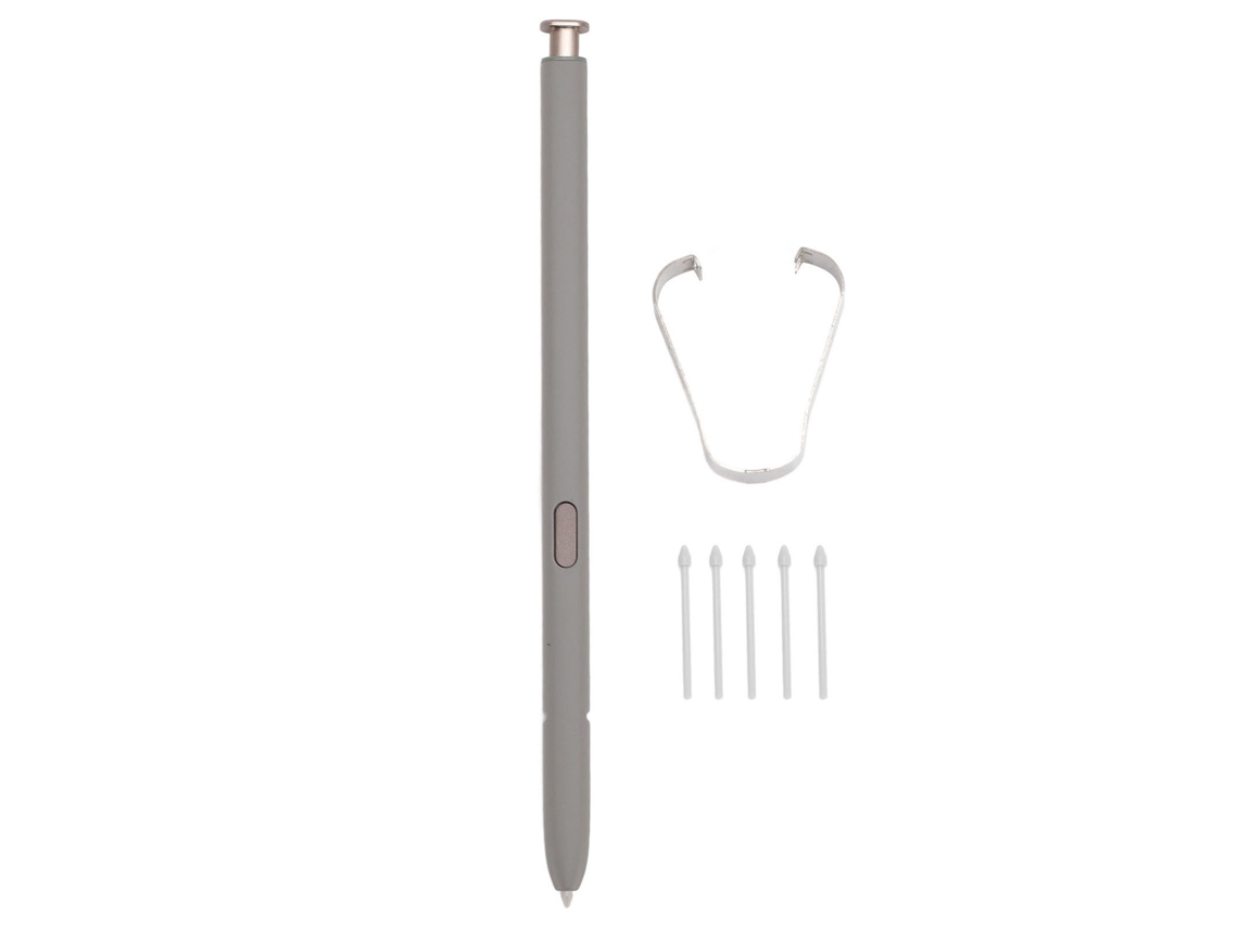 Mali caneta Stylus Tela Tática com Pontas de Reposição para Galaxy S24 Ultra 5g Amarela Cinza Claro