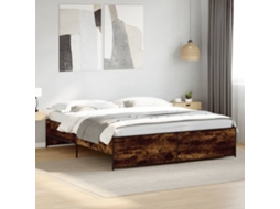Vidaxl Estrutura De Cama 180x200 Cm Derivados Madeira/metal