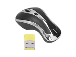 Aetheria mouse Sem Fio 2.4ghz com Receptor Usb Compatível Win/android/os X para Pc Office e Gaming Preto