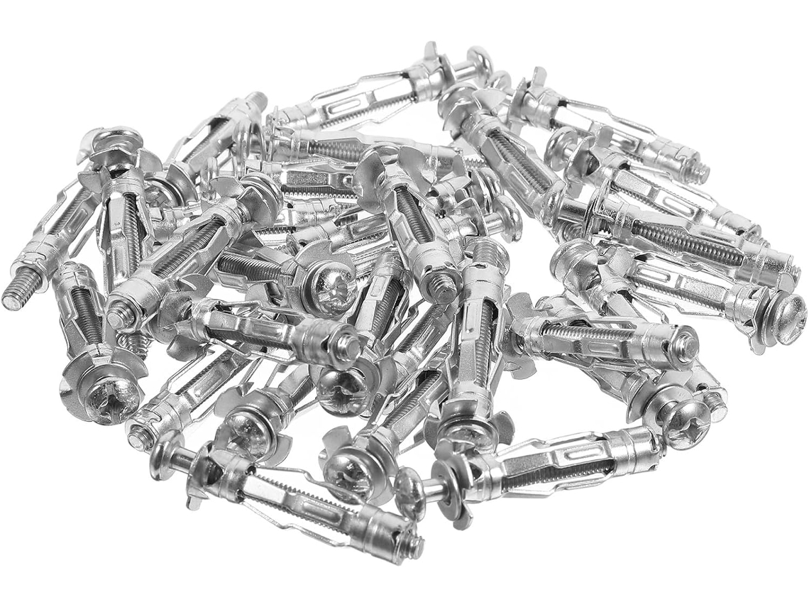 30 Aço 30 Materiais Porcas Ocas Em Aço Galvanizado Parafusos, Peças, Fixadores Sólidos E