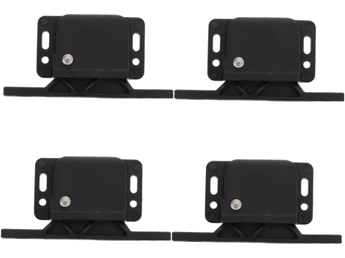 Wooneky Conjunto De 4-travas Porta Deslizante Com Fechamento Automático Compartimento Rv