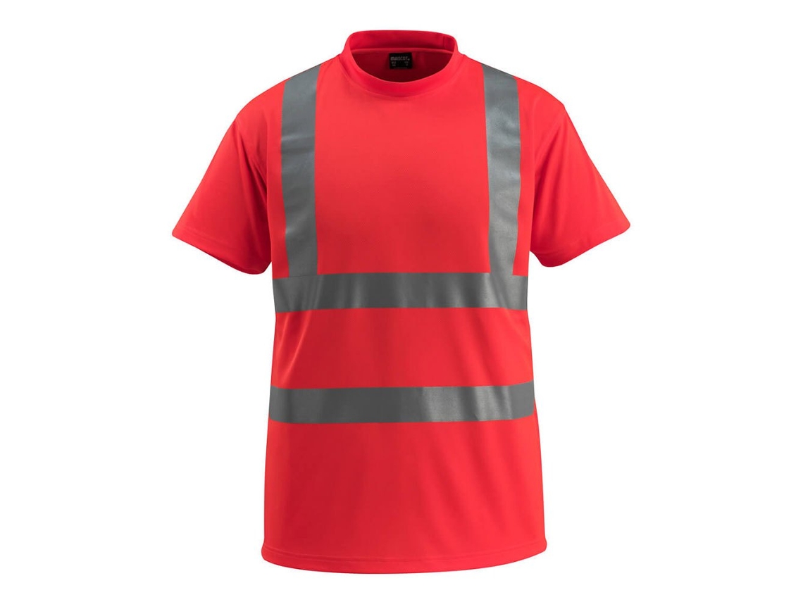 Camiseta Safe Light 50592 Vermelho L MASCOT