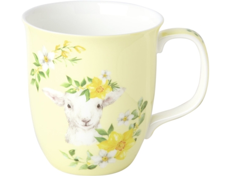 Caneca Porcelana IHR Flores