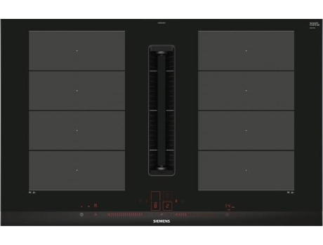 Placa de Indução SIEMENS EX875LX67E 80 C (Elétrica - 81.2 cm - Preto)