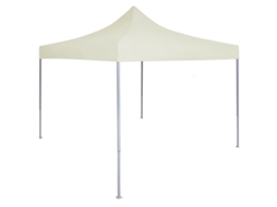 Vidaxl Tenda Dobrável Profissional Para Festas 2x2 M Aço Creme