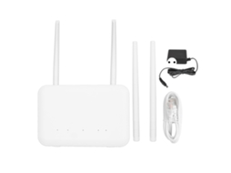 Roteador Sem Fio (conexão 4g Lte, Transmissão De 300mbps) Roteador Sem Fio 4g Para Plugue Em Casa Antena Externa De 4 Antenas Hotspot Wifi Móvel