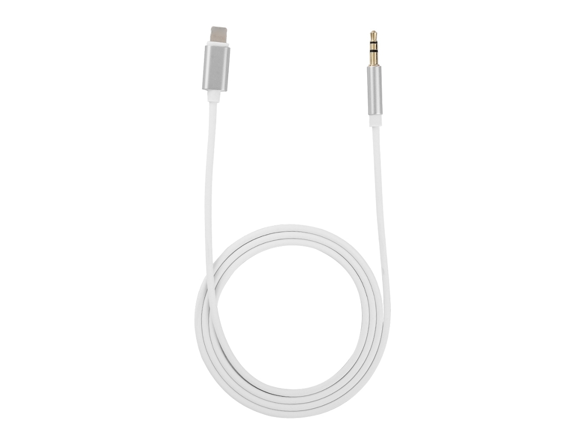Cabo de Áudio Aux de 3.5mm para música, compatível com iPhone 7, 8 Plus e outros