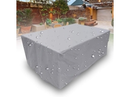 Capa Retangular Para Móveis De Jardim, Poliéster Impermeável, Antipoeira E Anti Uv, Para Cadeira Ou Mesa De Jardim Btforus (190x125x80cm)