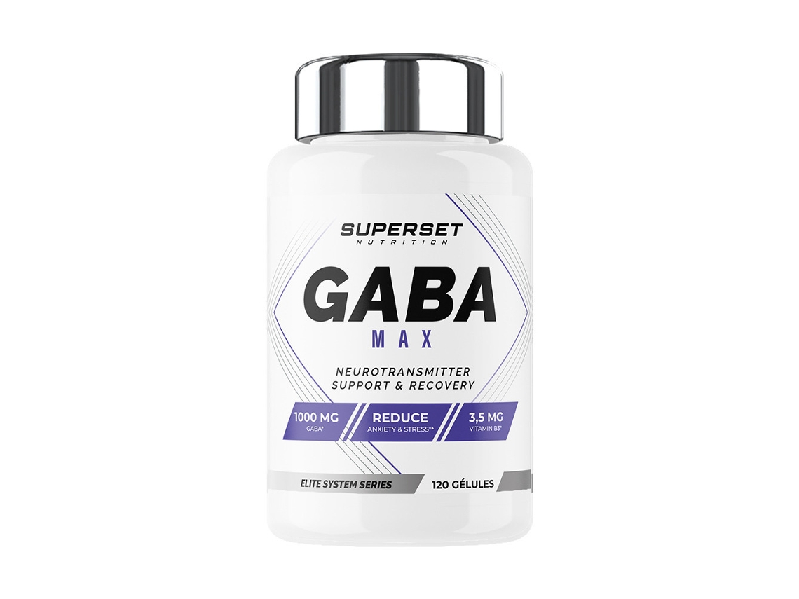 Gaba Max Superset Nutrition (120 Cápsulas)