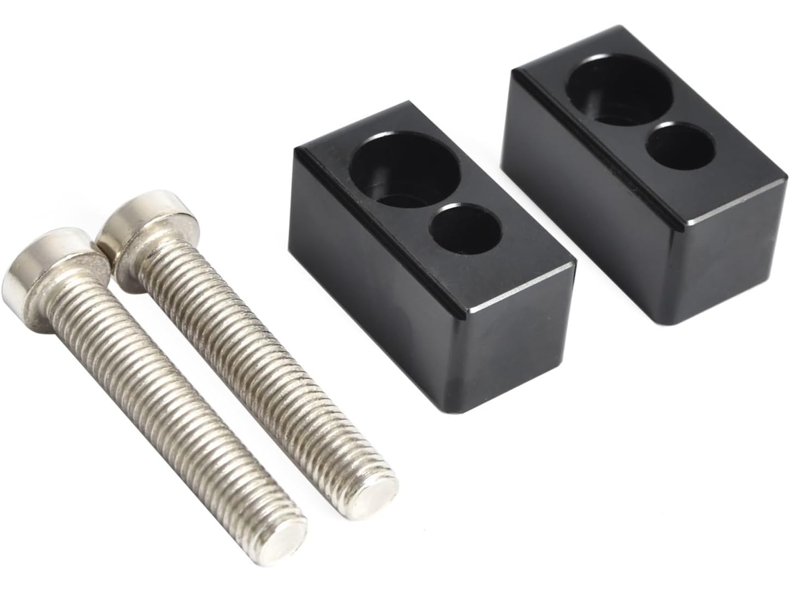 Adaptador de Elevação Guidão Bloco Montagem 22 Mm Compatível com Elevadores 22mm Compatíveis Fácil