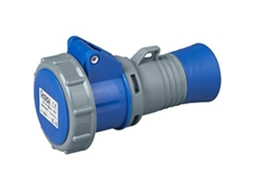 Tomada Móvel Industrial ROSI 8223 16A Ip67 Cinza/Azul