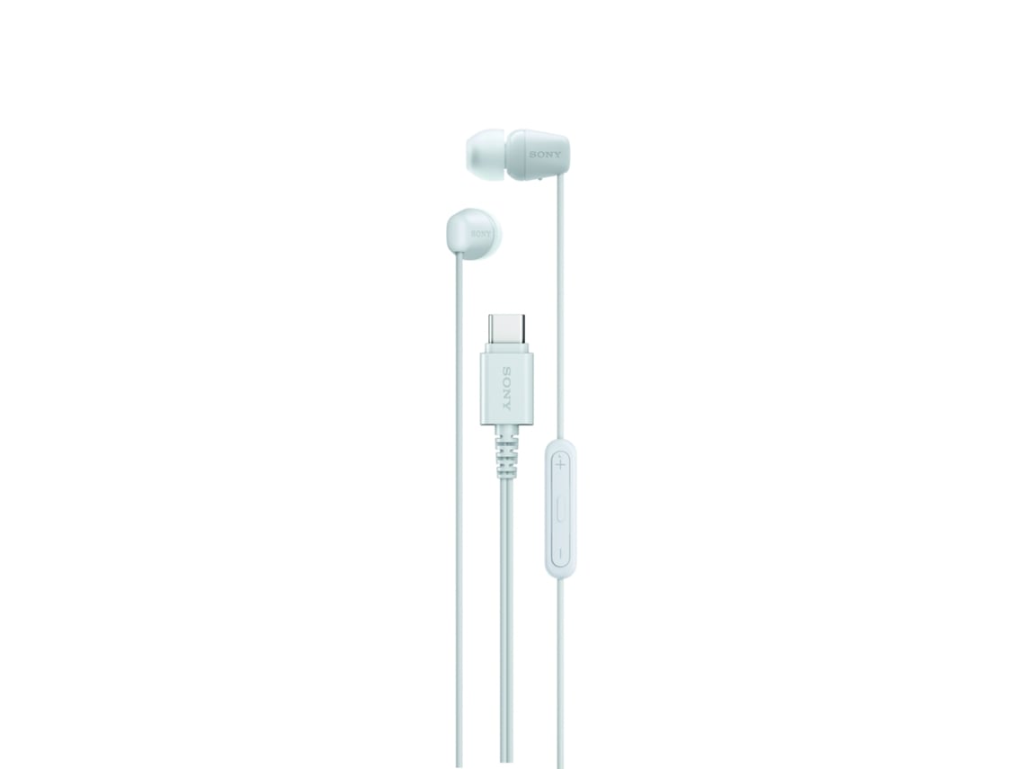 Auriculares com Fio SONY IER-EX15C W (In Ear - Microfone - Branco)