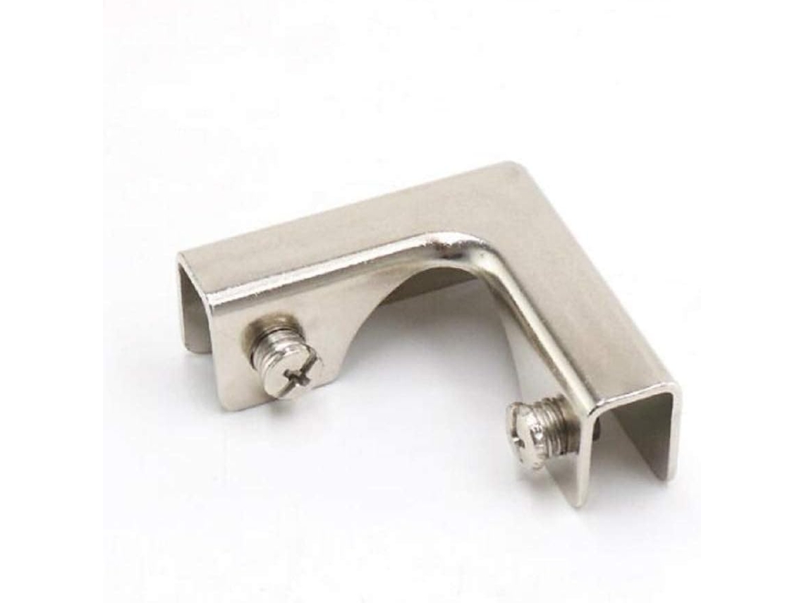 Dobradiça De Fixação Para Vidro, Acessórios De Suporte Fixação Combinado Para Vidro, Clipe Reforçado De 6a 9mm