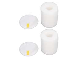 Kit De Filtro Substituição Algodão Para Aspirador