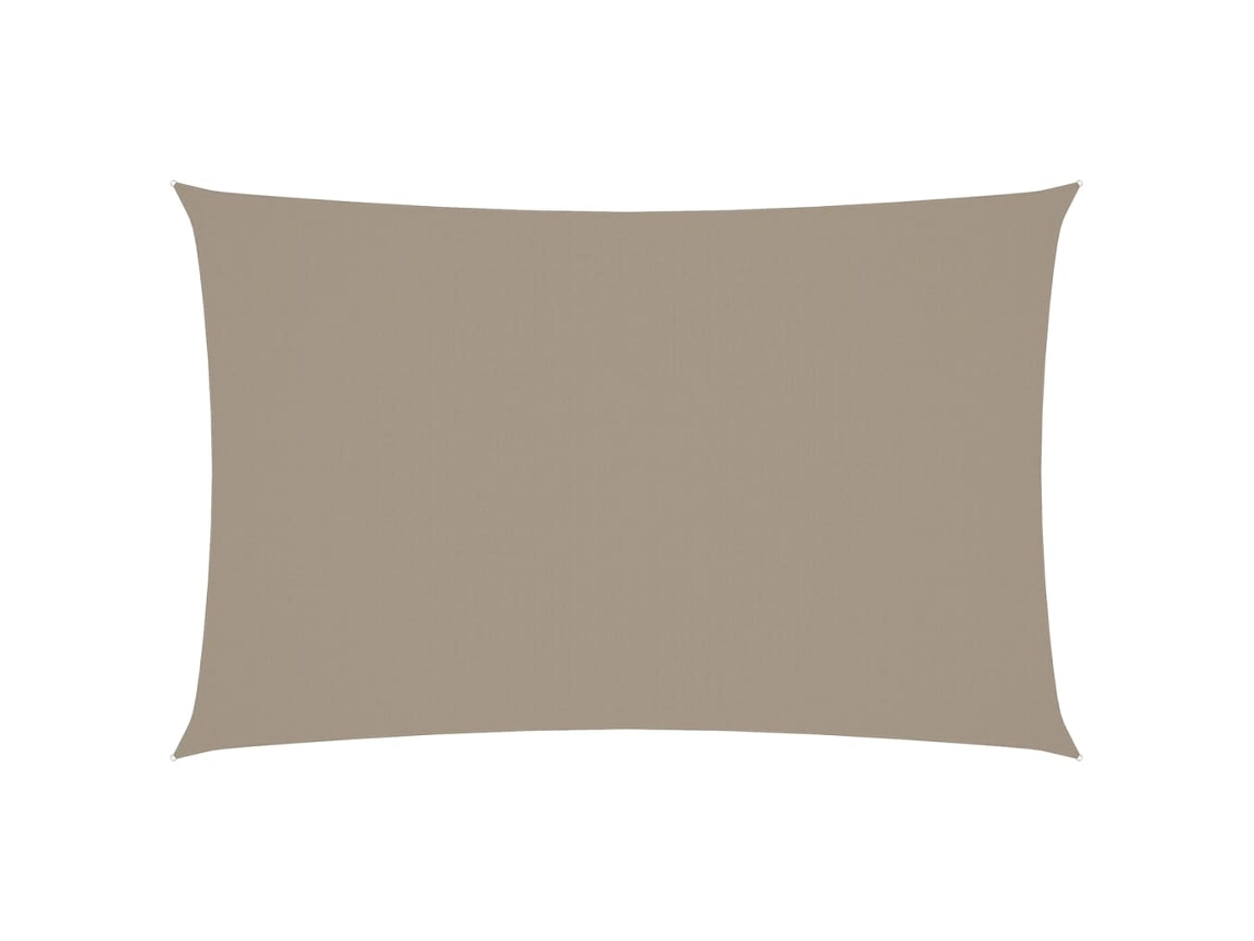 Vela Para Sol Tecido Oxford Retangular Cinza Acastanhado MAISON EXCLUSIVE (4x7m)