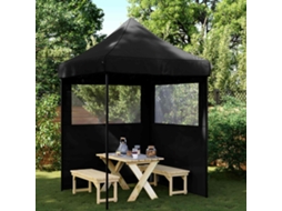 Vidaxl Tenda De Festa 200 X 200 X 306 Cm Preto Tecido Oxford