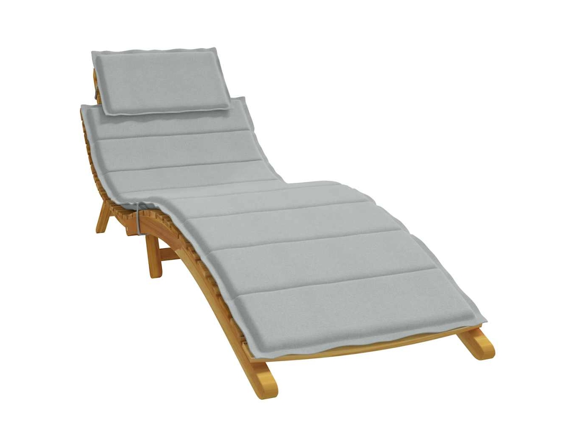 Vidaxl Almofadão Para Espreguiçadeira 186x58x4cm Mesclado Tecido