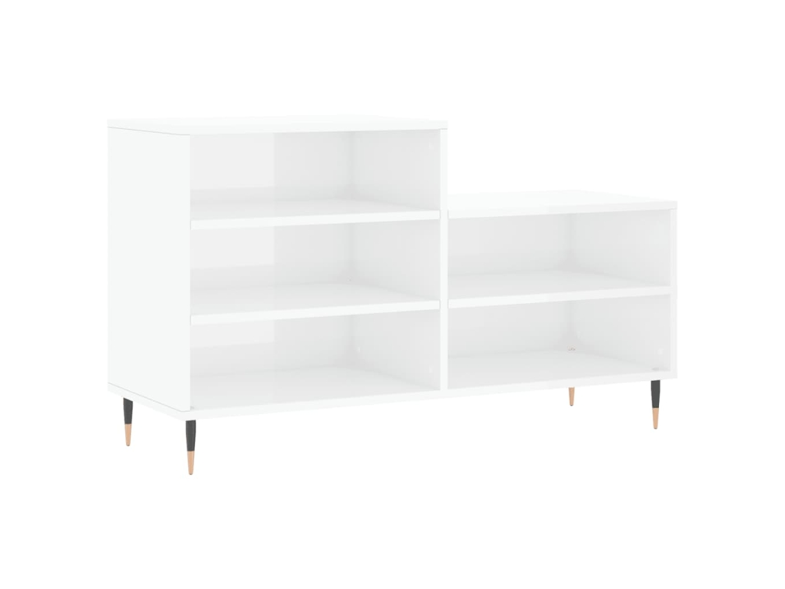Shoe Cabinet, Shoe Cabinets Vidaxl Branco Madeira Processada (n/a)