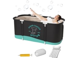 Caixa Térmica Portátil Reforçada De Grande Capacidade | 115x60x50 Cm Para Armazenamento Refrigerado Em Casa E Camping
