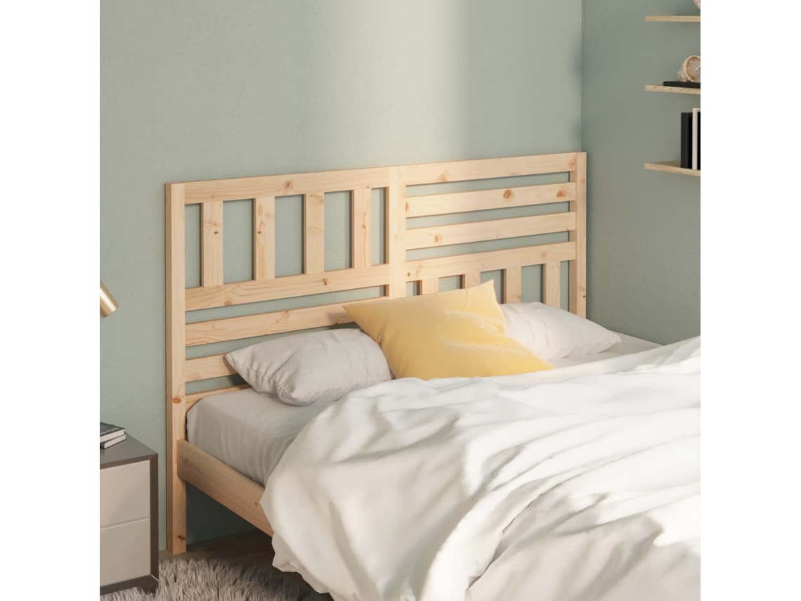 Vidaxl Cabeceira De Cama 166x4x100 Cm Pinho Maciço