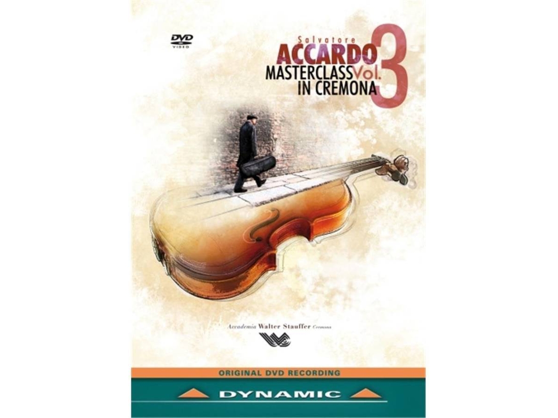 DVD-Video Album Accardo,Salvatore/Demetz,Caterina/Da Min,Kim - Salvatore Accardo Masterclass Vol.3 in Cremona (1CD)