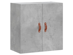 Wall Cabinet, Wall Cabinets Vidaxl Cinzeto Madeira Processada (n/a)