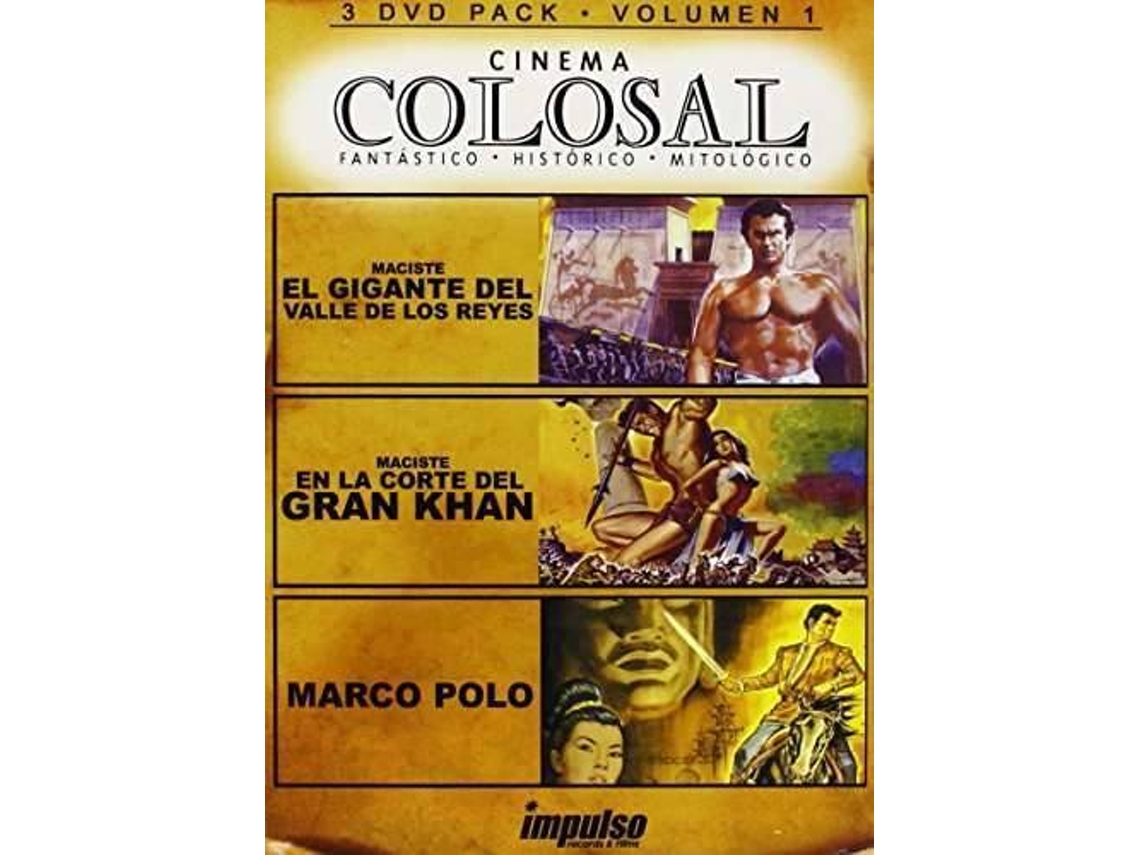 DVD Pack Colosal I [Internacional] (Edição em Espanhol)