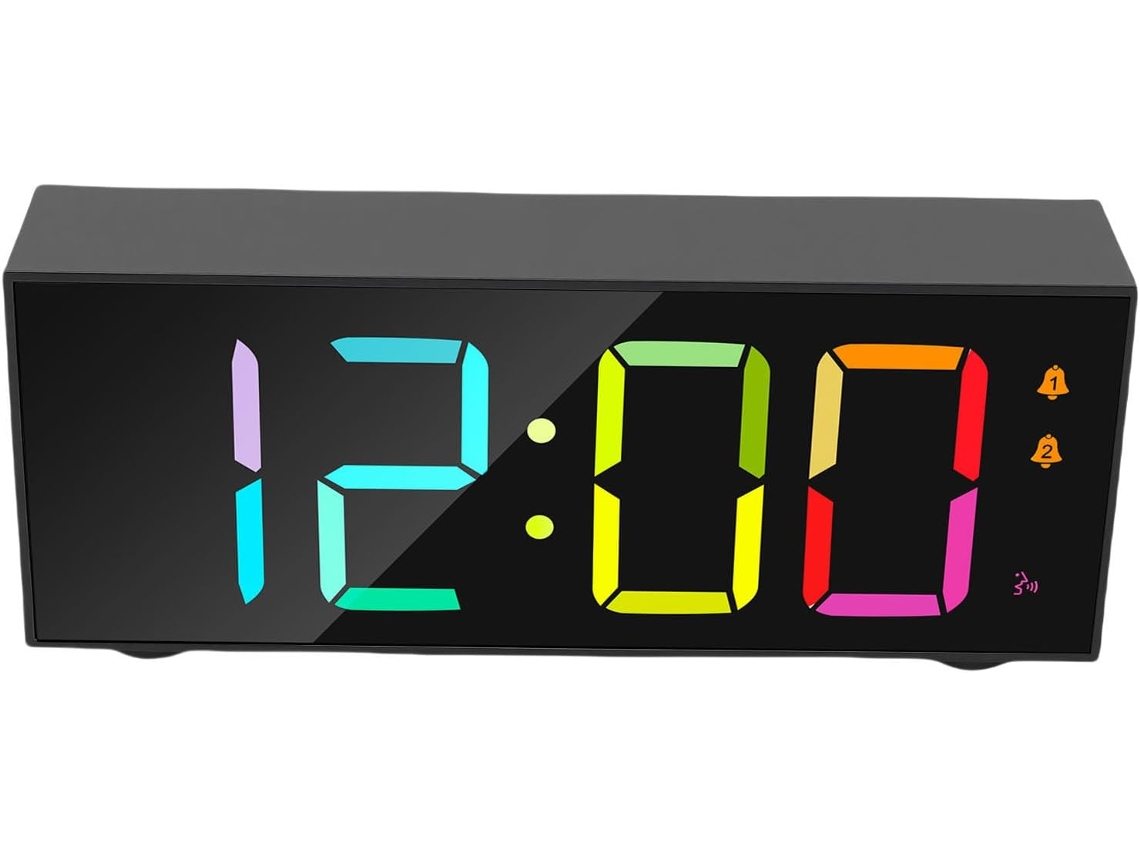 Despertador Digital, 2,15 Polegadas, Soneca, Para Escritório