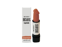 Batom LAXISCREED em Tons de Laranja e Marrom Suave para Festas de Natal e Look Natural