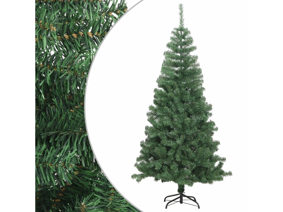 Vidaxl Árvore de Natal Artificial L, 240 Cm, Verde