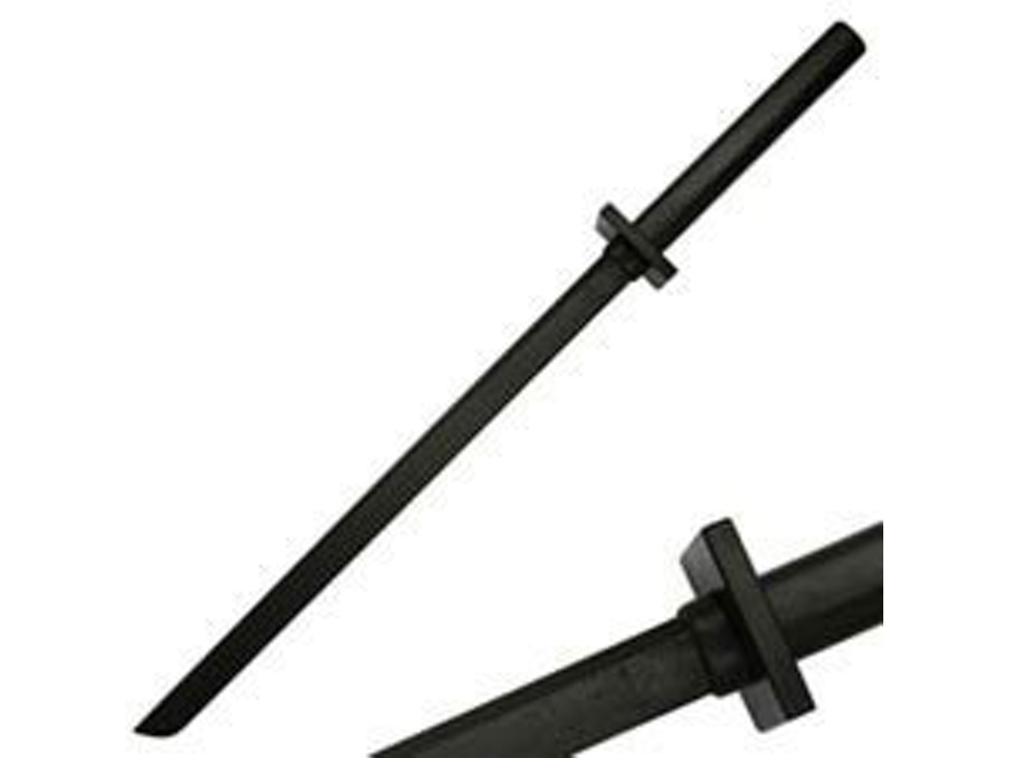 Espada Ninja De Madeira Para Treinamento, 86 Cm De Comprimento Total. Brilvibera