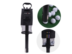 Vlrla-recogedor De Pelotas Portátil Shag Bag Con Tubo Desmontable Para Colección Y Entrenamiento