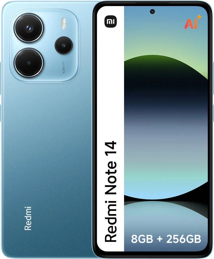 Smartphone XIAOMI Redmi Note 14 (6,67'' - 8 GB - 256 GB - Azul)