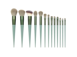 Conjunto De 13 Pincéis De Maquiagem Ferramentas De Beleza Pincel De Sombra De Olhos Eyeliner