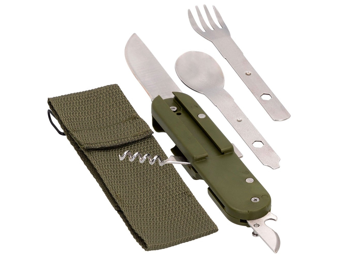 Camping Coberto com Cobertura Set Verdeaktive