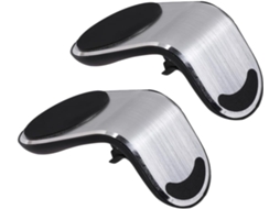 Suporte Magnético Multifuncional Para Celular Veicular Em Abs, Conjunto De 2 Peças