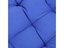 Cojin Longo para Cadeira de Balanço Poltrona Jardim Plegável 48x155x8cm Confortável | S/MARCA