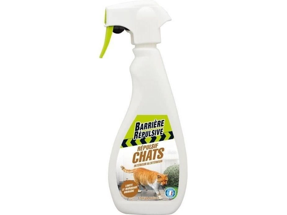 Repelente para gatos de uso interno e externo, Barriere Repulsive, 500 ml